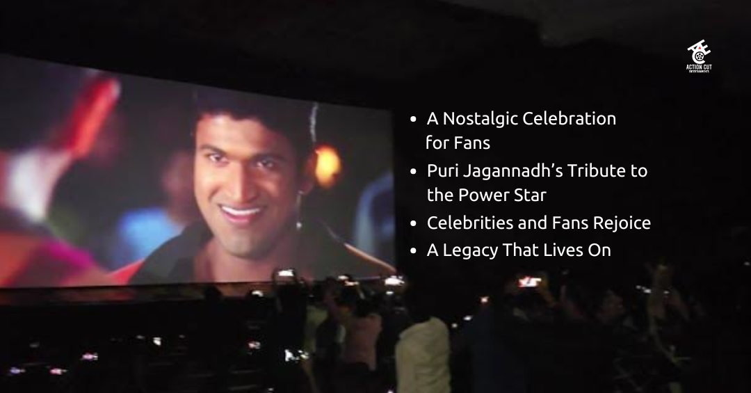 Puneeth Rajkumar’s Appu Re-Release Receives a Phenomenal Response!